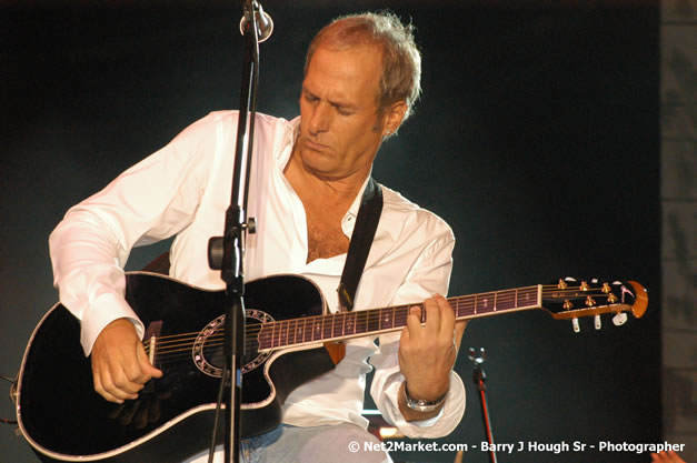 Michael Bolton - Air Jamaica Jazz & Blues Festival 2007 - The Art of Music -  Thursday, January 25th - 10th Anniversary - Air Jamaica Jazz & Blues Festival 2007 - The Art of Music - Tuesday, January 23 - Saturday, January 27, 2007, The Aqueduct on Rose Hall, Montego Bay, Jamaica - Negril Travel Guide, Negril Jamaica WI - http://www.negriltravelguide.com - info@negriltravelguide.com...!