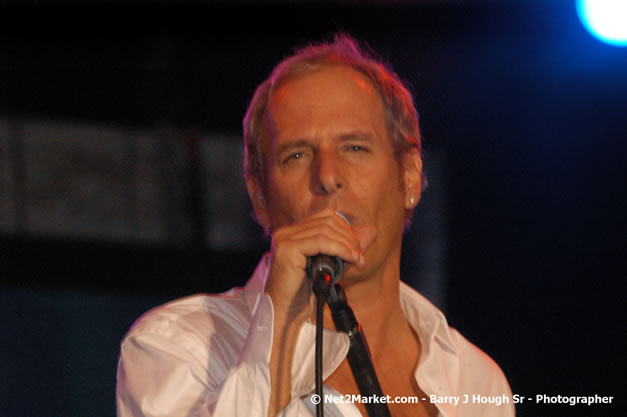 Michael Bolton - Air Jamaica Jazz & Blues Festival 2007 - The Art of Music -  Thursday, January 25th - 10th Anniversary - Air Jamaica Jazz & Blues Festival 2007 - The Art of Music - Tuesday, January 23 - Saturday, January 27, 2007, The Aqueduct on Rose Hall, Montego Bay, Jamaica - Negril Travel Guide, Negril Jamaica WI - http://www.negriltravelguide.com - info@negriltravelguide.com...!