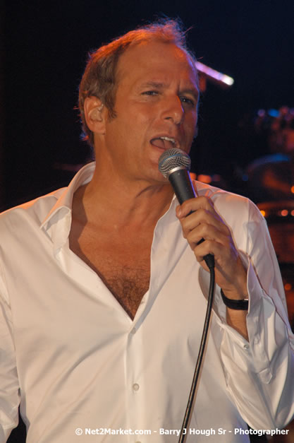 Michael Bolton - Air Jamaica Jazz & Blues Festival 2007 - The Art of Music -  Thursday, January 25th - 10th Anniversary - Air Jamaica Jazz & Blues Festival 2007 - The Art of Music - Tuesday, January 23 - Saturday, January 27, 2007, The Aqueduct on Rose Hall, Montego Bay, Jamaica - Negril Travel Guide, Negril Jamaica WI - http://www.negriltravelguide.com - info@negriltravelguide.com...!