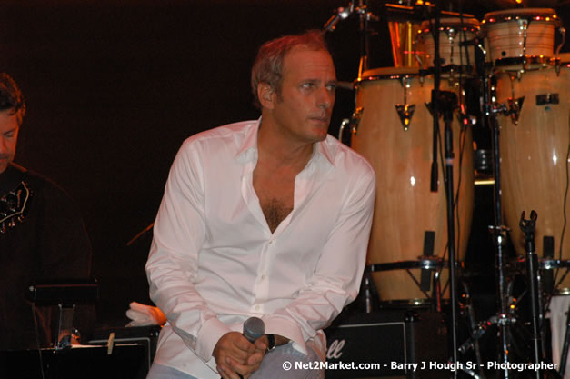 Michael Bolton - Air Jamaica Jazz & Blues Festival 2007 - The Art of Music -  Thursday, January 25th - 10th Anniversary - Air Jamaica Jazz & Blues Festival 2007 - The Art of Music - Tuesday, January 23 - Saturday, January 27, 2007, The Aqueduct on Rose Hall, Montego Bay, Jamaica - Negril Travel Guide, Negril Jamaica WI - http://www.negriltravelguide.com - info@negriltravelguide.com...!