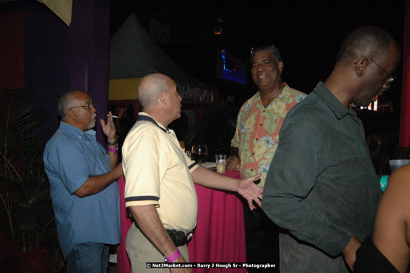 The Hon. Orette Bruce Goldwin, M.P., Prime Minister of Jamaica, Minister of Tourism, Hon. Edmund Bartlett, and Director of Tourism, Basil Smith at the Air Jamaica Jazz and Blues Festival 2008 The Art of Music - Thrusday, January 24, 2008 - Air Jamaica Jazz & Blues 2008 The Art of Music venue at the Aqaueduct on Rose Hall Resort & Counrty Club, Montego Bay, St. James, Jamaica W.I. - Thursday, January 24 - Saturday, January 26, 2008 - Photographs by Net2Market.com - Claudine Housen & Barry J. Hough Sr, Photographers - Negril Travel Guide, Negril Jamaica WI - http://www.negriltravelguide.com - info@negriltravelguide.com...!