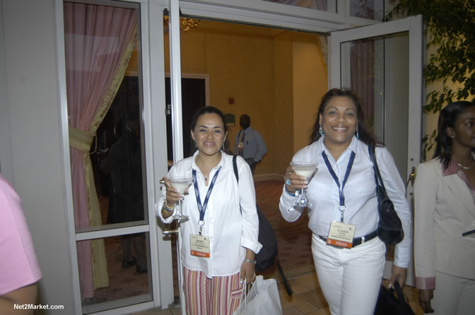 The Ritz Carlton Caribbean Cocktail Reception, Montego Bay - Caribbean MarketPlace 2005 by the Caribbean Hotel Association - Negril Travel Guide, Negril Jamaica WI - http://www.negriltravelguide.com - info@negriltravelguide.com...!