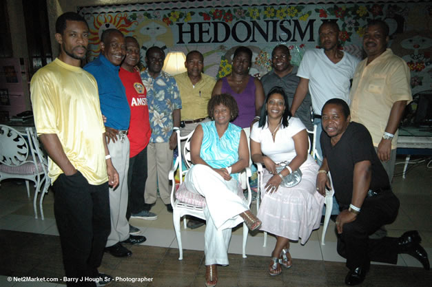 Dinner at Hedonism II - Caribbean Medical Mission, Sunday, October 22, 2006 - Negril Travel Guide, Negril Jamaica WI - http://www.negriltravelguide.com - info@negriltravelguide.com...!