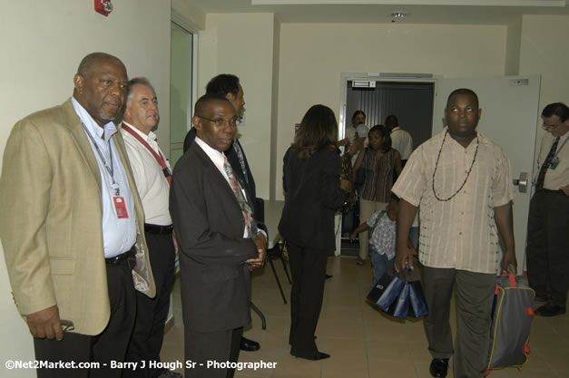 Delta Air Lines Inaugural Flight From New York's JFK Airport to Sangster International Airport, Montego Bay, Jamaica - June 9, 2007 - Sangster International Airport - Montego Bay, St James, Jamaica W.I. - MBJ Limited - Transforming Sangster International Airport into a world class facility - Photographs by Net2Market.com - Negril Travel Guide, Negril Jamaica WI - http://www.negriltravelguide.com - info@negriltravelguide.com...!