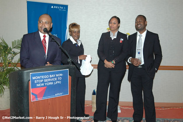 Holiday Inn SunSpree Resort & Delta Air Lines Cocktail Reception in Commemoration of Delta Air Lines Inaugural Flight From New York's JFK Airport to Sangster International Airport, Montego Bay, Jamaica - June 9, 2007 - Sangster International Airport - Montego Bay, St James, Jamaica W.I. - MBJ Limited - Transforming Sangster International Airport into a world class facility - Photographs by Net2Market.com - Negril Travel Guide, Negril Jamaica WI - http://www.negriltravelguide.com - info@negriltravelguide.com...!