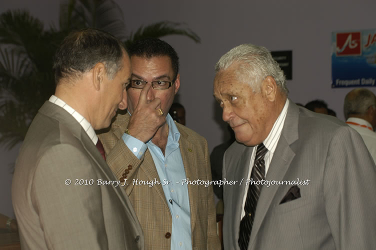 Jamaica Air Shuttle Launch @ MBJ Airports Limited, Wednesday, January 20, 2010, Sangster International Airport, Montego Bay, St. James, Jamaica W.I. - Photographs by Net2Market.com - Barry J. Hough Sr, Photographer/Photojournalist - The Negril Travel Guide - Negril's and Jamaica's Number One Concert Photography Web Site with over 40,000 Jamaican Concert photographs Published -  Negril Travel Guide, Negril Jamaica WI - http://www.negriltravelguide.com - info@negriltravelguide.com...!