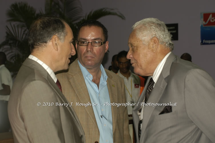 Jamaica Air Shuttle Launch @ MBJ Airports Limited, Wednesday, January 20, 2010, Sangster International Airport, Montego Bay, St. James, Jamaica W.I. - Photographs by Net2Market.com - Barry J. Hough Sr, Photographer/Photojournalist - The Negril Travel Guide - Negril's and Jamaica's Number One Concert Photography Web Site with over 40,000 Jamaican Concert photographs Published -  Negril Travel Guide, Negril Jamaica WI - http://www.negriltravelguide.com - info@negriltravelguide.com...!