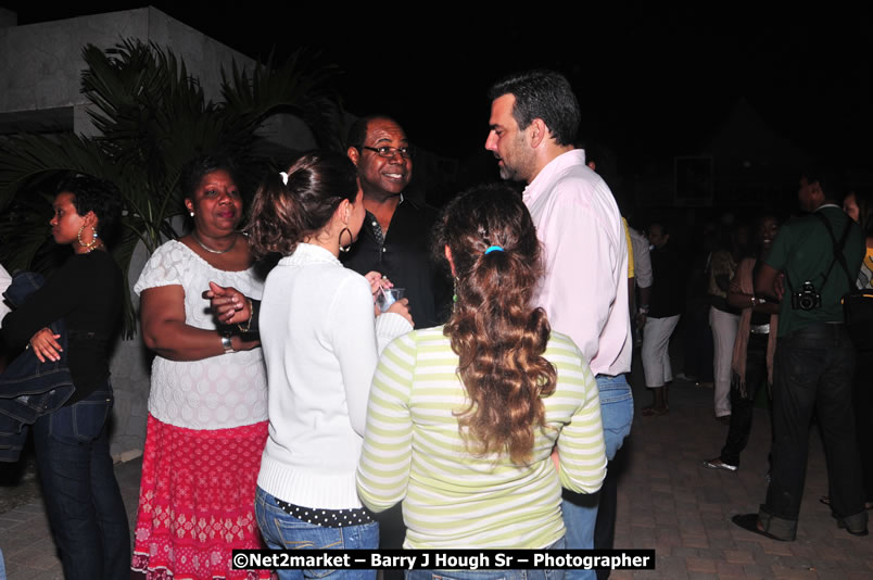 Minister of Tourism, Edmund Bartlett @ Jamaica Jazz and Blues Festival 2009 - Presented by Air Jamaica - Saturday, January 24, 2009 - Venue at the Aqueduct on Rose Hall Resort &amp; Country Club, Montego Bay, Jamaica - Thursday, January 22 - Saturday, January 24, 2009 - Photographs by Net2Market.com - Barry J. Hough Sr, Photographer/Photojournalist - Negril Travel Guide, Negril Jamaica WI - http://www.negriltravelguide.com - info@negriltravelguide.com...!