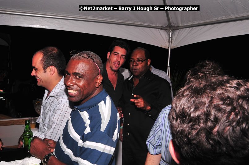 Minister of Tourism, Edmund Bartlett @ Jamaica Jazz and Blues Festival 2009 - Presented by Air Jamaica - Saturday, January 24, 2009 - Venue at the Aqueduct on Rose Hall Resort &amp; Country Club, Montego Bay, Jamaica - Thursday, January 22 - Saturday, January 24, 2009 - Photographs by Net2Market.com - Barry J. Hough Sr, Photographer/Photojournalist - Negril Travel Guide, Negril Jamaica WI - http://www.negriltravelguide.com - info@negriltravelguide.com...!