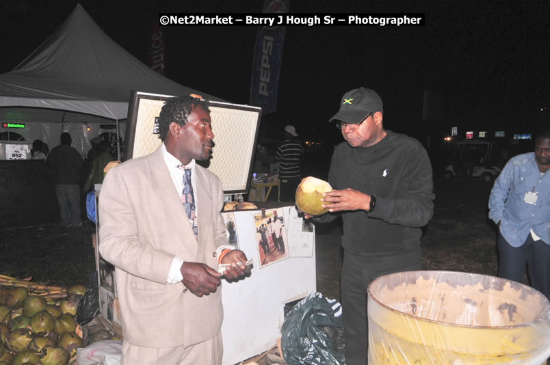 Minister of Tourism, Edmund Bartlett @ Jamaica Jazz and Blues Festival 2009 - Presented by Air Jamaica - Thursday, January 22, 2009 - Venue at the Aqueduct on Rose Hall Resort &amp; Country Club, Montego Bay, Jamaica - Thursday, January 22 - Saturday, January 24, 2009 - Photographs by Net2Market.com - Barry J. Hough Sr, Photographer/Photojournalist - Negril Travel Guide, Negril Jamaica WI - http://www.negriltravelguide.com - info@negriltravelguide.com...!