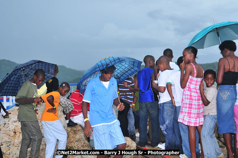 Lucea Cross the Harbour @ Lucea Car Park - All Day Event - Cross the Harbour Swim, Boat Rides, and Entertainment for the Family - Concert Featuring: Bushman, George Nooksl, Little Hero, Bushi One String, Dog Rice and many local Artists - Friday, August 1, 2008 - Lucea, Hanover Jamaica - Photographs by Net2Market.com - Barry J. Hough Sr. Photojournalist/Photograper - Photographs taken with a Nikon D300 - Negril Travel Guide, Negril Jamaica WI - http://www.negriltravelguide.com - info@negriltravelguide.com...!