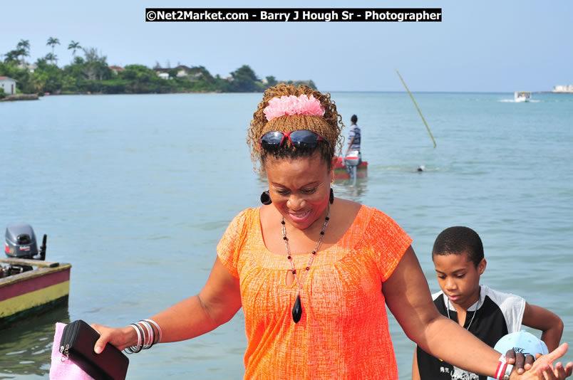 Lucea Cross the Harbour @ Lucea Car Park - All Day Event - Cross the Harbour Swim, Boat Rides, and Entertainment for the Family - Concert Featuring: Bushman, George Nooksl, Little Hero, Bushi One String, Dog Rice and many local Artists - Friday, August 1, 2008 - Lucea, Hanover Jamaica - Photographs by Net2Market.com - Barry J. Hough Sr. Photojournalist/Photograper - Photographs taken with a Nikon D300 - Negril Travel Guide, Negril Jamaica WI - http://www.negriltravelguide.com - info@negriltravelguide.com...!