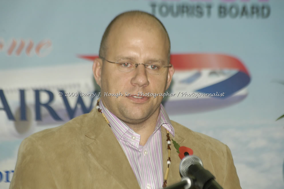  British Airways Inaugurates New Scheduled Service from London Gatwick Airport to Sangster International Airport, Montego Bay, Jamaica, Thursday, October 29, 2009 - Photographs by Barry J. Hough Sr. Photojournalist/Photograper - Photographs taken with a Nikon D70, D100, or D300 - Negril Travel Guide, Negril Jamaica WI - http://www.negriltravelguide.com - info@negriltravelguide.com...!