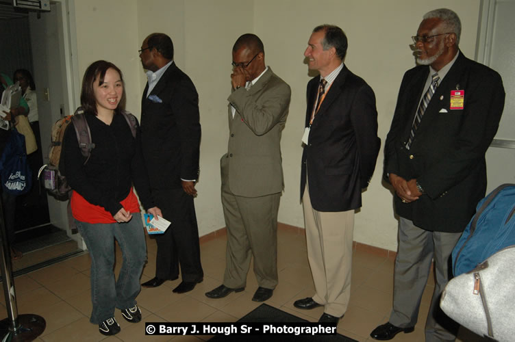 JetBue Airways' Inaugural Air Service between Sangster International Airport, Montego Bay and John F. Kennedy Airport, New York at MBJ Airports Sangster International Airport, Montego Bay, St. James, Jamaica - Thursday, May 21, 2009 - Photographs by Net2Market.com - Barry J. Hough Sr, Photographer/Photojournalist - Negril Travel Guide, Negril Jamaica WI - http://www.negriltravelguide.com - info@negriltravelguide.com...!