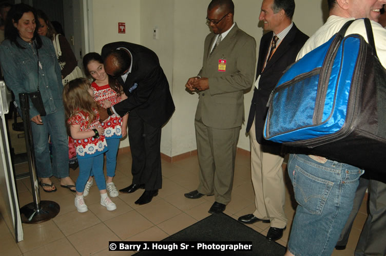 JetBue Airways' Inaugural Air Service between Sangster International Airport, Montego Bay and John F. Kennedy Airport, New York at MBJ Airports Sangster International Airport, Montego Bay, St. James, Jamaica - Thursday, May 21, 2009 - Photographs by Net2Market.com - Barry J. Hough Sr, Photographer/Photojournalist - Negril Travel Guide, Negril Jamaica WI - http://www.negriltravelguide.com - info@negriltravelguide.com...!