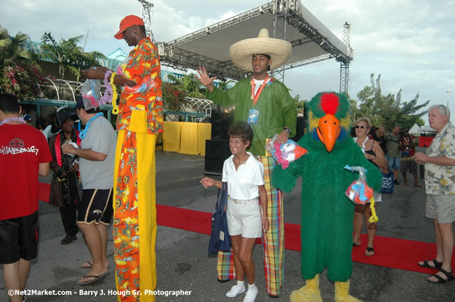 MS Freedom Of The Seas [Royal Caribbean International's - Newest Vessel] Plaques &amp; Keys Ceremony in order to commemorate its first arrival at the Port Montego Bay Photos - Negril Travel Guide, Negril Jamaica WI - http://www.negriltravelguide.com - info@negriltravelguide.com...!