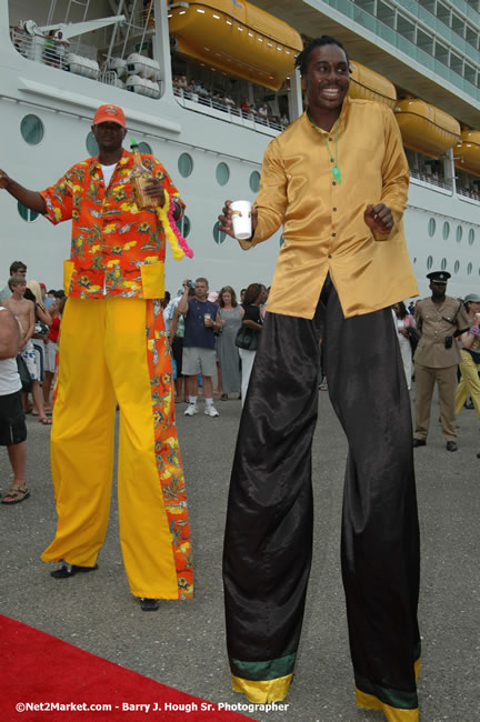 MS Freedom Of The Seas [Royal Caribbean International's - Newest Vessel] Plaques &amp; Keys Ceremony in order to commemorate its first arrival at the Port Montego Bay Photos - Negril Travel Guide, Negril Jamaica WI - http://www.negriltravelguide.com - info@negriltravelguide.com...!