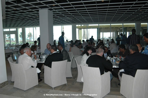 Minister of Toursim Luncheon - Minister of Tourism, Hon. Edmund Bartlett - Director of Tourism, Basil Smith - Saturday, December 15, 2007 - Rose Hall Resort and Country Club, Rose Hall, Montego Bay, Jamaica W.I. - Photographs by Net2Market.com - Barry J. Hough Sr, Photographer - Negril Travel Guide, Negril Jamaica WI - http://www.negriltravelguide.com - info@negriltravelguide.com...!