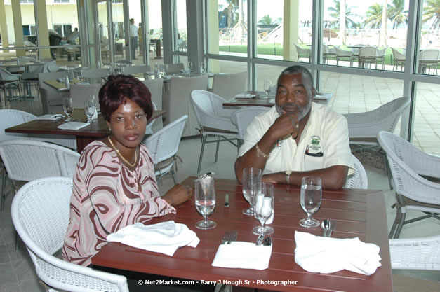 Minister of Toursim Luncheon - Minister of Tourism, Hon. Edmund Bartlett - Director of Tourism, Basil Smith - Saturday, December 15, 2007 - Rose Hall Resort and Country Club, Rose Hall, Montego Bay, Jamaica W.I. - Photographs by Net2Market.com - Barry J. Hough Sr, Photographer - Negril Travel Guide, Negril Jamaica WI - http://www.negriltravelguide.com - info@negriltravelguide.com...!