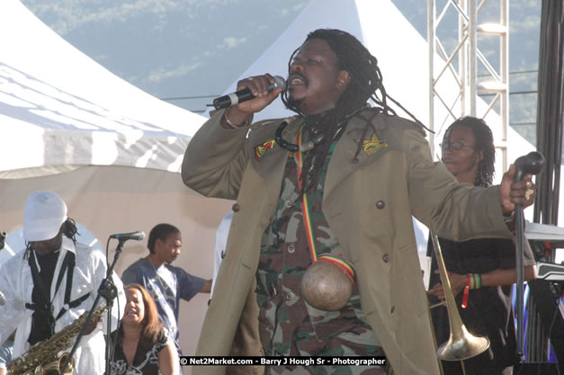 Luciano at Tru-Juice Rebel Salute 2008 - The 15th staging of Tru-Juice Rebel Salute, Saturday, January 12, 2008, Port Kaiser Sports Club, St. Elizabeth, Jamaica W.I. - Photographs by Net2Market.com - Barry J. Hough Sr, Photographer - Negril Travel Guide, Negril Jamaica WI - http://www.negriltravelguide.com - info@negriltravelguide.com...!