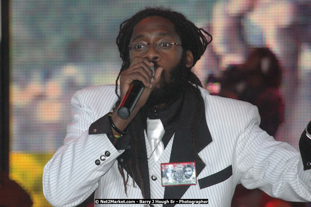 Tarrus Riley at Tru-Juice Rebel Salute 2008 - The 15th staging of Tru-Juice Rebel Salute, Saturday, January 12, 2008, Port Kaiser Sports Club, St. Elizabeth, Jamaica W.I. - Photographs by Net2Market.com - Barry J. Hough Sr, Photographer - Negril Travel Guide, Negril Jamaica WI - http://www.negriltravelguide.com - info@negriltravelguide.com...!