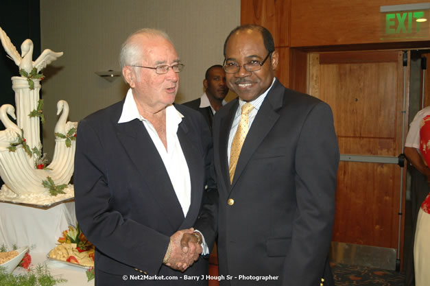 Red Cap Porters Awards - Minister of Tourism, Hon. Edmund Bartlett - Director of Tourism, Basil Smith - Friday, December 14, 2007 - Holiday Inn Sunspree, Montego Bay, Jamaica W.I. - Photographs by Net2Market.com - Barry J. Hough Sr, Photographer - Negril Travel Guide, Negril Jamaica WI - http://www.negriltravelguide.com - info@negriltravelguide.com...!