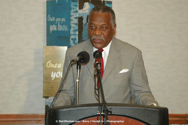 Red Cap Porters Awards - Minister of Tourism, Hon. Edmund Bartlett - Director of Tourism, Basil Smith - Friday, December 14, 2007 - Holiday Inn Sunspree, Montego Bay, Jamaica W.I. - Photographs by Net2Market.com - Barry J. Hough Sr, Photographer - Negril Travel Guide, Negril Jamaica WI - http://www.negriltravelguide.com - info@negriltravelguide.com...!