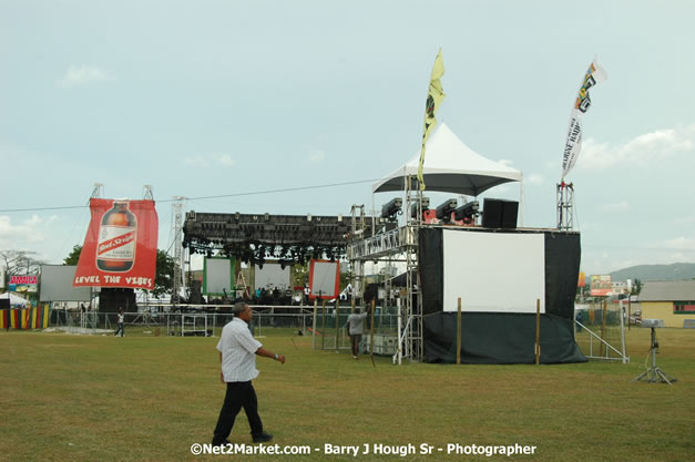 Venue Pre Explosion - Thursday, July 19, 2007 - Red Stripe Reggae Sumfest at Catherine Hall, Montego Bay, St Jamaica, Jamaica W.I. - Negril Travel Guide.com, Negril Jamaica WI - http://www.negriltravelguide.com - info@negriltravelguide.com...!