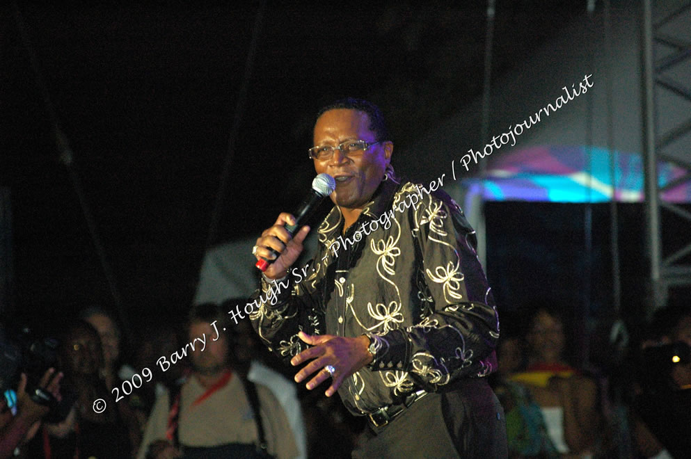 Tito Jackson @ Reggae Sumfest 2009 - International Night 2 - Tito Jackson, brother of the late King of Pop Michael Jackson performed live at Reggae Sumfest 2009. Reggae Sumfest 2009,Catherine Hall, Montego Bay, St. James, Jamaica W.I. - Saturday, July 25, 2009 - Reggae Sumfest 2009, July 19 - 25, 2009 - Photographs by Net2Market.com - Barry J. Hough Sr. Photojournalist/Photograper - Photographs taken with a Nikon D70, D100, or D300 - Negril Travel Guide, Negril Jamaica WI - http://www.negriltravelguide.com - info@negriltravelguide.com...!