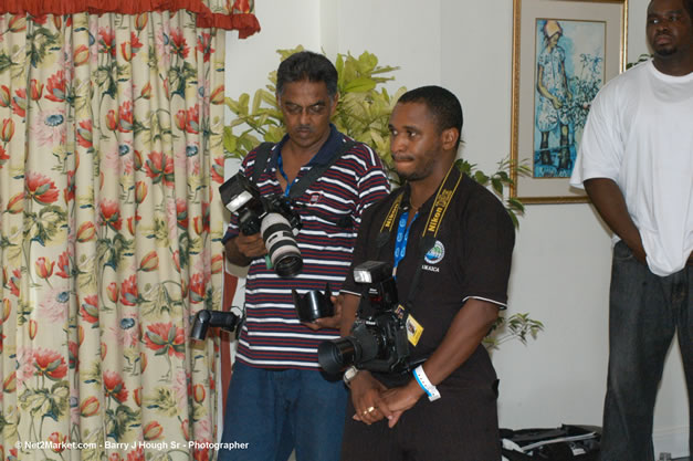 Press Conference Half Moon - Ignition - The Internation Fire Blazes - Friday, July 21, 2006 - Montego Bay, Jamaica - Negril Travel Guide, Negril Jamaica WI - http://www.negriltravelguide.com - info@negriltravelguide.com...!