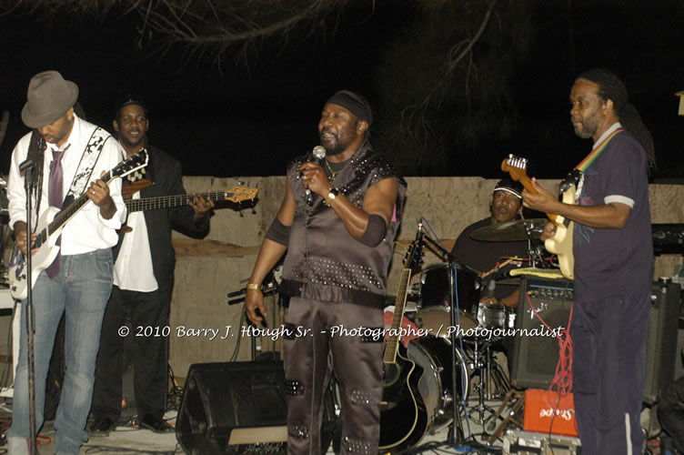 Toots and the Maytals - Grammy Award Winner @ Negril Fest - Presented by Money Cologne Promotions - Special Guest Star Jamaica Michael Jackson, Stama, Adeebe - Backed by Hurricane Band, MC Rev. BB on January 6, 2010 @ Roots Bamboo, Norman Manley Boulevard, Negril, Westmoreland, Jamaica W.I. - Photographs by Net2Market.com - Barry J. Hough Sr, Photographer/Photojournalist - The Negril Travel Guide - Negril's and Jamaica's Number One Concert Photography Web Site with over 40,000 Jamaican Concert photographs Published -  Negril Travel Guide, Negril Jamaica WI - http://www.negriltravelguide.com - info@negriltravelguide.com...!