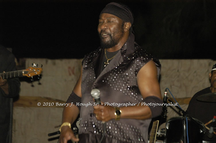 Toots and the Maytals - Grammy Award Winner @ Negril Fest - Presented by Money Cologne Promotions - Special Guest Star Jamaica Michael Jackson, Stama, Adeebe - Backed by Hurricane Band, MC Rev. BB on January 6, 2010 @ Roots Bamboo, Norman Manley Boulevard, Negril, Westmoreland, Jamaica W.I. - Photographs by Net2Market.com - Barry J. Hough Sr, Photographer/Photojournalist - The Negril Travel Guide - Negril's and Jamaica's Number One Concert Photography Web Site with over 40,000 Jamaican Concert photographs Published -  Negril Travel Guide, Negril Jamaica WI - http://www.negriltravelguide.com - info@negriltravelguide.com...!