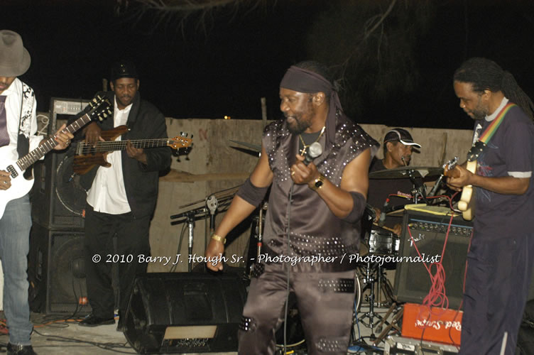 Toots and the Maytals - Grammy Award Winner @ Negril Fest - Presented by Money Cologne Promotions - Special Guest Star Jamaica Michael Jackson, Stama, Adeebe - Backed by Hurricane Band, MC Rev. BB on January 6, 2010 @ Roots Bamboo, Norman Manley Boulevard, Negril, Westmoreland, Jamaica W.I. - Photographs by Net2Market.com - Barry J. Hough Sr, Photographer/Photojournalist - The Negril Travel Guide - Negril's and Jamaica's Number One Concert Photography Web Site with over 40,000 Jamaican Concert photographs Published -  Negril Travel Guide, Negril Jamaica WI - http://www.negriltravelguide.com - info@negriltravelguide.com...!