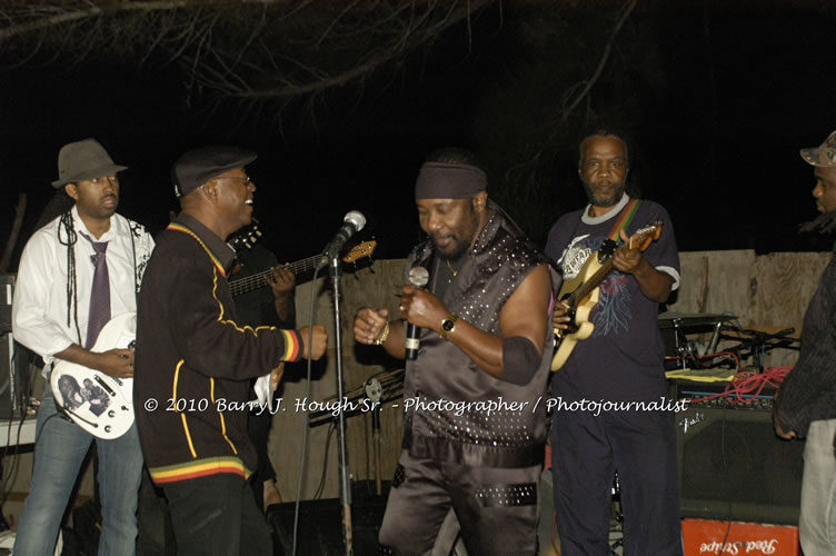 Toots and the Maytals - Grammy Award Winner @ Negril Fest - Presented by Money Cologne Promotions - Special Guest Star Jamaica Michael Jackson, Stama, Adeebe - Backed by Hurricane Band, MC Rev. BB on January 6, 2010 @ Roots Bamboo, Norman Manley Boulevard, Negril, Westmoreland, Jamaica W.I. - Photographs by Net2Market.com - Barry J. Hough Sr, Photographer/Photojournalist - The Negril Travel Guide - Negril's and Jamaica's Number One Concert Photography Web Site with over 40,000 Jamaican Concert photographs Published -  Negril Travel Guide, Negril Jamaica WI - http://www.negriltravelguide.com - info@negriltravelguide.com...!