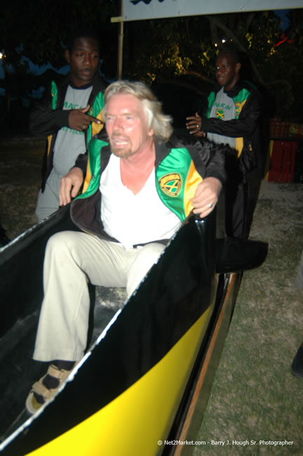 Half Moon Resort Party - Virgin Atlantic Inaugural Flight To Montego Bay, Jamaica Photos - Sir Richard Branson, President & Family, and 450 Passengers - Party Royal Pavillion at Half Moon Resort, Montego Bay, Jamaica - Monday, July 3, 2006 - Negril Travel Guide, Negril Jamaica WI - http://www.negriltravelguide.com - info@negriltravelguide.com...!